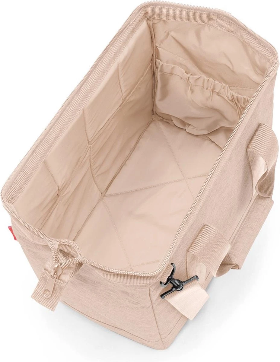 Reisenthel Allrounder M Reistas Sporttas - 18L - Twist Coffee Beige 5 Reisenthel Allrounder M Reistas Sporttas - 18L - Twist Coffee Beige - Afbeelding 3