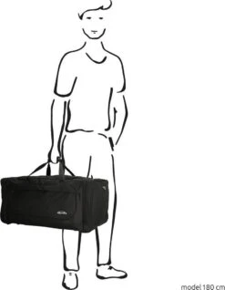 Enrico Benetti Orlando 35302 L Reistas / Sporttas 76 Liter - Zwart -Voyago Winkel 932x1200 2