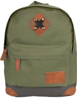 Abbey Rugzak - Small - Legergroen/Antraciet -Voyago Winkel 932x1200 4