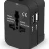 Reisstekker Universeel Met 2 USB Poorten – Wereldstekker Voor O.a. Europa/Amerika(USA)/Engeland(UK)/Australië – Zwart -Voyago Winkel 933x1200 4