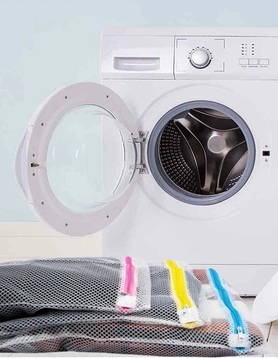 Merkloos Packing Set Van 6 - Koffer Of Tas Organizer - Inpak Netten Met Ritssluiting 7 Merkloos Packing Set Van 6 - Koffer Of Tas Organizer - Inpak Netten Met Ritssluiting - Afbeelding 5