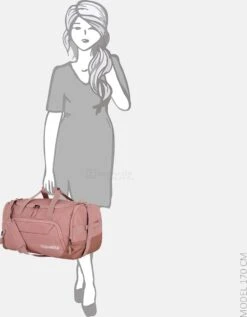 Travelite Reistas / Weekendtas 30 X 55 X 30 Cm - Kick Off - Roze -Voyago Winkel 935x1200 3