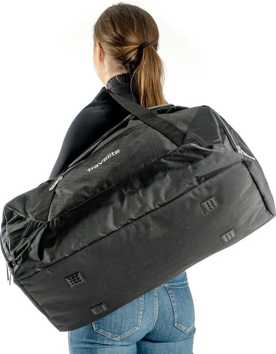 Travelite Reistas / Weekendtas - 34 X 60 X 36 Cm - 73 Liter - Kick Off - Blauw 7 Travelite Reistas / Weekendtas - 34 X 60 X 36 Cm - 73 Liter - Kick Off - Blauw - Afbeelding 5