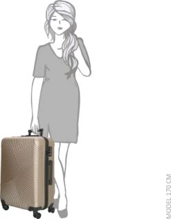 Enrico Benetti Harde Koffer LouisvilleHoogte 65 Cm - Champagne -Voyago Winkel 937x1200 2