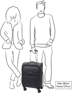 Gabol Cloud Cabin Trolley 55 Turquiose -Voyago Winkel 938x1200