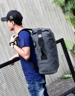 MIRO Luxe Backpack - Rugzak - Grote Capaciteit - Met Zip - 50 Liter - Zwart -Voyago Winkel 942x1200 7