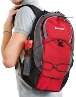 Hi-Tec Excursion Backpack - 20 Liter - Rugzak - Reistas - Rood - Wandelrugzak -Voyago Winkel 942x1200 8