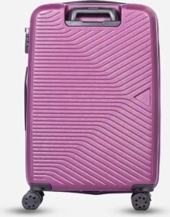 ©TROLLEYZ - Ibiza No.3 - Reiskoffer 69cm Met TSA Slot - Dubbele Wielen - 360° Spinners - 100% ABS - Reiskoffer In Dazzling Purple -Voyago Winkel 943x1200