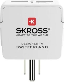 SKROSS - Reisadapter - Europa Naar Amerika (USA) + 2xUSB 2400 MA -Voyago Winkel 944x1200 8