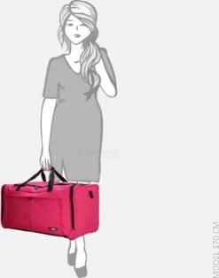 Enrico Benetti Amsterdam 35320 Reistas/sporttas L - Fuchsia Roze -Voyago Winkel 945x1200 5