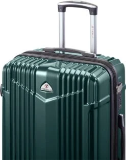 Tesla PC - Reiskoffer - 65 Cm - 4 Wielen - Groen -Voyago Winkel 946x1200 8