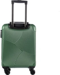 Enrico Benetti Louisville 39040 Handbagage Koffer Hardcase ABS - Olijf -Voyago Winkel 950x1200