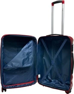 Benzi Xisto Middelgrote Koffer - 65 Cm -75 Liter - Expandable - Rood -Voyago Winkel 954x1200