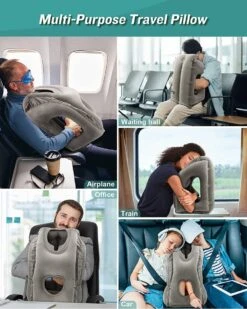 Merkloos Framehack Opblaasbare Reiskussen - Travel Pillow - Nekkussen - LUXE REISKUSSEN - Multifunctioneel Kussen Voor Onderweg - Compact & Comfortabel - Reizen - Vliegen - Rondreizen - Backpakken - Hoofdkussen -Voyago Winkel 960x1200 16