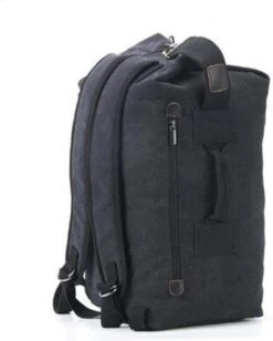 MIRO Luxe Backpack - Rugzak - Grote Capaciteit - Met Zip - 50 Liter - Zwart -Voyago Winkel 961x1200 15
