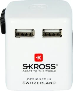 SKROSS - Wereld USB Lader 2400 MA (2x USB Type-A) -Voyago Winkel 964x1200 2