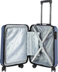 Enrico Benetti Louisville 39040 Handbagage Koffer Hardcase ABS - Jeansblauw -Voyago Winkel 968x1200 1