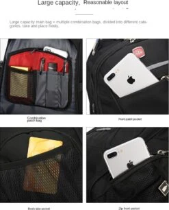 ASA-STAR Rugzak Met 2 USB Charging Anti-theft Laptopvak -Anti-Diefstal- Met Slot (zwart) - Inclusief 2 USB Oplaadstation- Backpack - School - Luxe Laptop Rugtas - Travel- Reistassen - Rugzak Slim Fit School/college Tas Jongens/meisjes -heren- Dames 22 ASA-STAR Rugzak Met 2 USB Charging Anti-theft Laptopvak -Anti-Diefstal- Met Slot (zwart) - Inclusief 2 USB Oplaadstation- Backpack - School - Luxe Laptop Rugtas - Travel- Reistassen - Rugzak Slim Fit School/college Tas Jongens/meisjes -heren- Dames -Voyago Winkel 969x1200 11