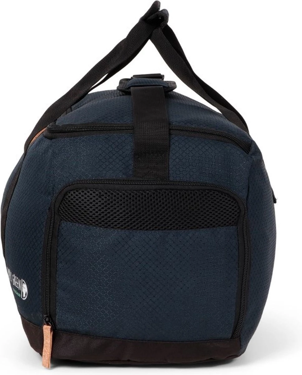 Norlander Simply Green Weekendtas - Gemaakt Van Gerecyclede Petflessen - Blauw 4 Norlander Simply Green Weekendtas - Gemaakt Van Gerecyclede Petflessen - Blauw - Afbeelding 2