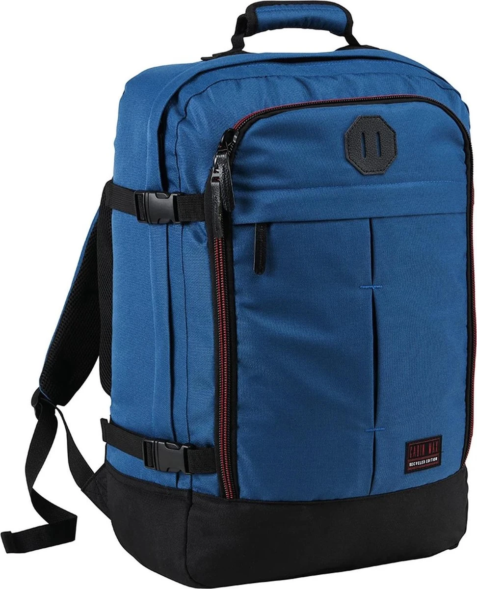 CabinMax Metz Reistas– Handbagage 44L- Rugzak – Schooltas - Backpack 55x40x20cm – Lichtgewicht - Vintage Navajo Blue 3 CabinMax Metz Reistas– Handbagage 44L- Rugzak – Schooltas - Backpack 55x40x20cm – Lichtgewicht - Vintage Navajo Blue