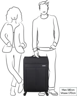 Decent D-Upright Large Koffer - 76 Cm Expandable - TSA Slot - Donkerblauw -Voyago Winkel 973x1200 18