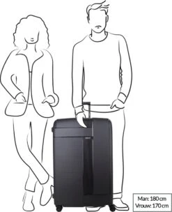 Decent Transit Reiskoffer 82 Cm - Zwart -Voyago Winkel 975x1200 1