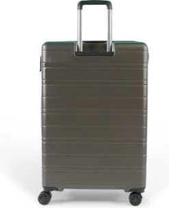 ©TROLLEYZ - Amsterdam No.9 - Reiskoffer 78cm Met TSA Slot - Dubbele Wielen - 360° Spinners - 100% ABS - Reiskoffer In Cloudy Grey -Voyago Winkel 975x1200 18