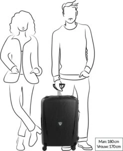 Roncato Light 4 Wiel Trolley 68 Avio Blue -Voyago Winkel 975x1200 33