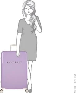 SUITSUIT - Fabulous Fifties - Royal Lavender - Reiskoffer (76 Cm) -Voyago Winkel 979x1200