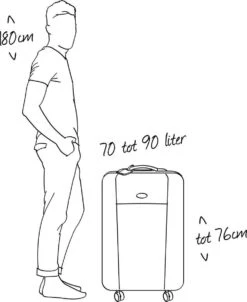 Eastpak TRANZSHELL L Reiskoffer (77 X 43 X 26.5 Cm) - Black -Voyago Winkel 980x1200 1