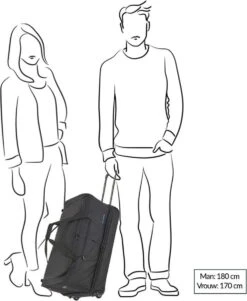 Travelite Basics Wheeled Duffle 55cm Expandable Navy/Orange -Voyago Winkel 986x1200 4