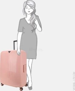 Decent Harde Koffer Axiss-Fix 78 - Roze -Voyago Winkel 987x1200