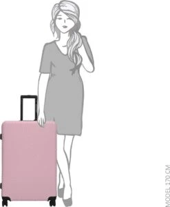 Enrico Benetti Louisville Kofferset Tweedelig - 39040-02 - Roze -Voyago Winkel 987x1200 4