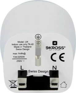 SKROSS - Reisadapter - Europa Naar Verenigd Koninkrijk (UK) -Voyago Winkel 987x1200 7