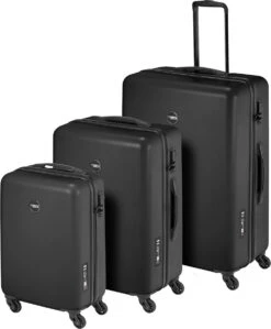 Princess Traveller PT01 - Reiskoffer - Pitch Black - M - 67cm -Voyago Winkel 990x1200 3