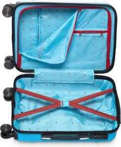 Tesla PC - Handbagage Koffer - 55x35x20 Cm - 4 Wielen - Licht Blauw -Voyago Winkel 991x1200 2