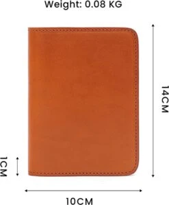 Su.B Paspoort Hoesje, Kaarthouder, Luxe Leer, Paspoortportemonnee Voor Kaarten, Ticket - Cognac 12 Su.B Paspoort Hoesje, Kaarthouder, Luxe Leer, Paspoortportemonnee Voor Kaarten, Ticket - Cognac -Voyago Winkel 992x1200 1