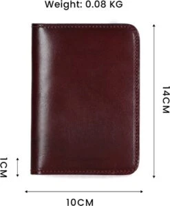 Su.B Paspoort Hoesje, Kaarthouder, Luxe Leer, Paspoortportemonnee Voor Kaarten, Ticket - Bruin -Voyago Winkel 992x1200 4