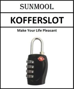 TSA Kofferslot 4 Cijfers - Reisslot - Reis Cijferslot - Cijferhangslot - Hangslot - Bagageslotjes - Slot Voor Bagage : Rood - 1 Stuk -Voyago Winkel 993x1200 11