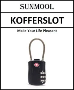 TSA Kofferslot 3 Cijfers - Reisslot - Reis Cijferslot - Cijferhangslot - Hangslot - Bagageslotjes - Slot Voor Bagage - Zwart - 2 Stuks -Voyago Winkel 996x1200 7