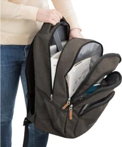 Travelite Basics Backpack Melange Navy/grey -Voyago Winkel 998x1200 12