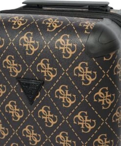 Guess Berta 18 In 4 Wheeler Dames Reiskoffer - Bruin 11 Guess Berta 18 In 4 Wheeler Dames Reiskoffer - Bruin -Voyago Winkel 998x1200 5