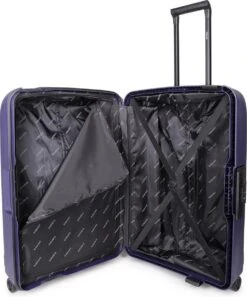 Decent Transit Medium Koffer - 70 Cm - Donkerblauw -Voyago Winkel 998x1200 8